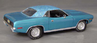 1970 Cuda 383 Blue ModTop diecast