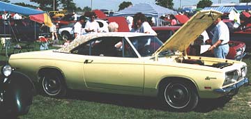Here's a 1969 318 Auto Mod Top Barracuda