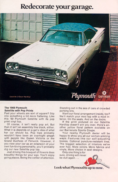 1969 Mod Top Satellite advertisement